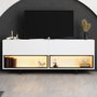 Hanah Home Soporte para TV Ekol Down - White
